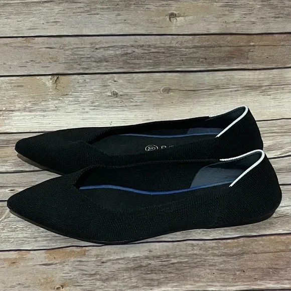 Rothy’s Women’s The Point Black Size 11 Flats - Picture 3 of 7
